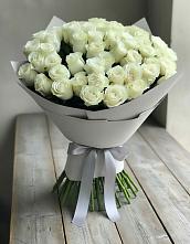 Букет 35 Белых роз в Яковлево