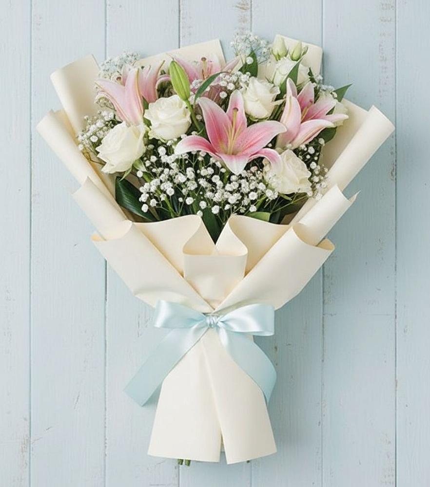 Букет цветов из: Лилии в Яковлево