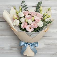 Букет цветов из:  Лизиантусы #REPLACE_PRED# Яковлево
