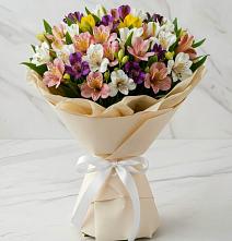 Букет цветов из:  Альстромерии #REPLACE_PRED# Яковлево
