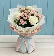 Букет цветов из:  Розы в Яковлево