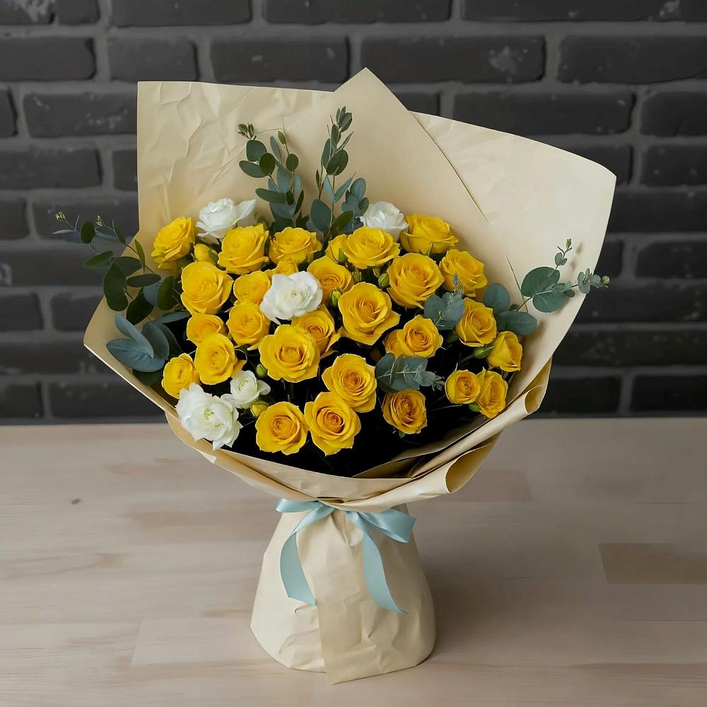 Букет цветов из: Розы в Яковлево