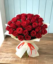 Букет 29 Красных роз в Яковлево