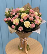 Букет цветов из:  Розы в Яковлево