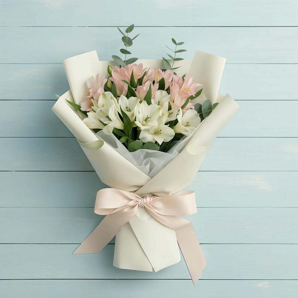 Букет цветов из: Альстромерии в Яковлево