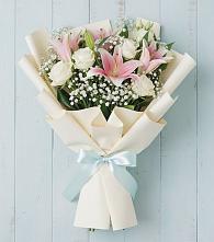 Букет цветов из:  Лилии в Яковлево
